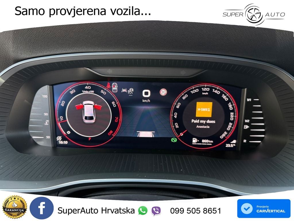 Škoda Octavia Combi RS 2.0 TSI (265 KS) DSG MATRIX+GR SJED+KAM