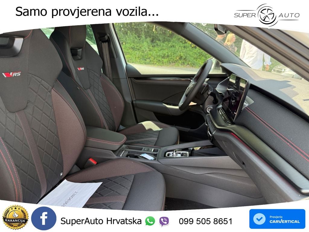 Škoda Octavia Combi RS 2.0 TSI (265 KS) DSG MATRIX+GR SJED+KAM