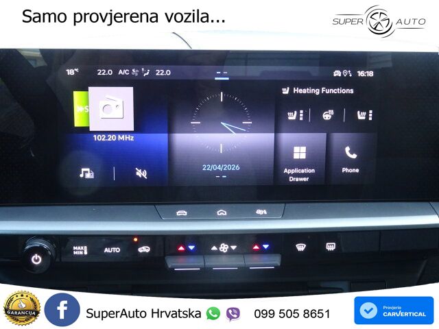 Opel Grandland 1.2 Turbo (145 KS) Hybrid eDCT Edition LED+GR SJED+ACC