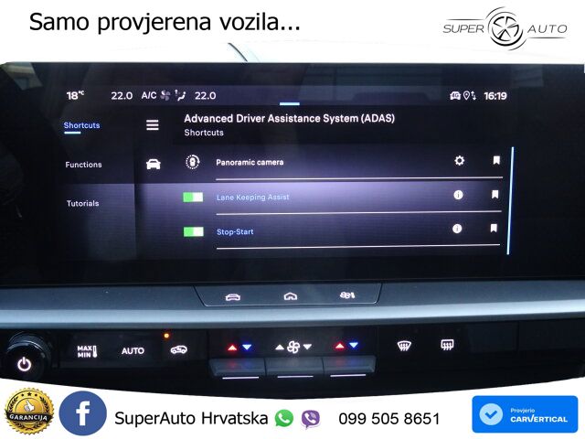 Opel Grandland 1.2 Turbo (145 KS) Hybrid eDCT Edition LED+GR SJED+ACC