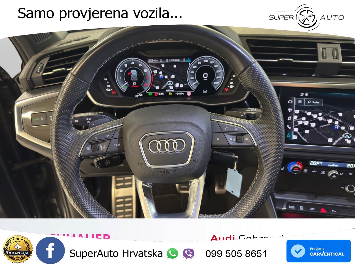 Audi Q3 45 TFSIe (245 KS) S tronic S line LED+GR SJED+ACC