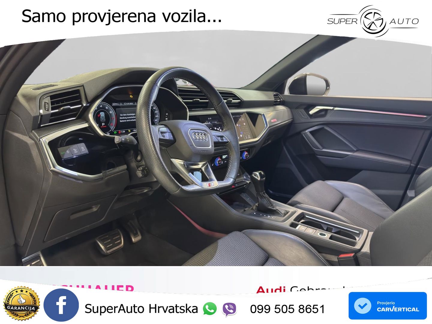 Audi Q3 45 TFSIe (245 KS) S tronic S line LED+GR SJED+ACC
