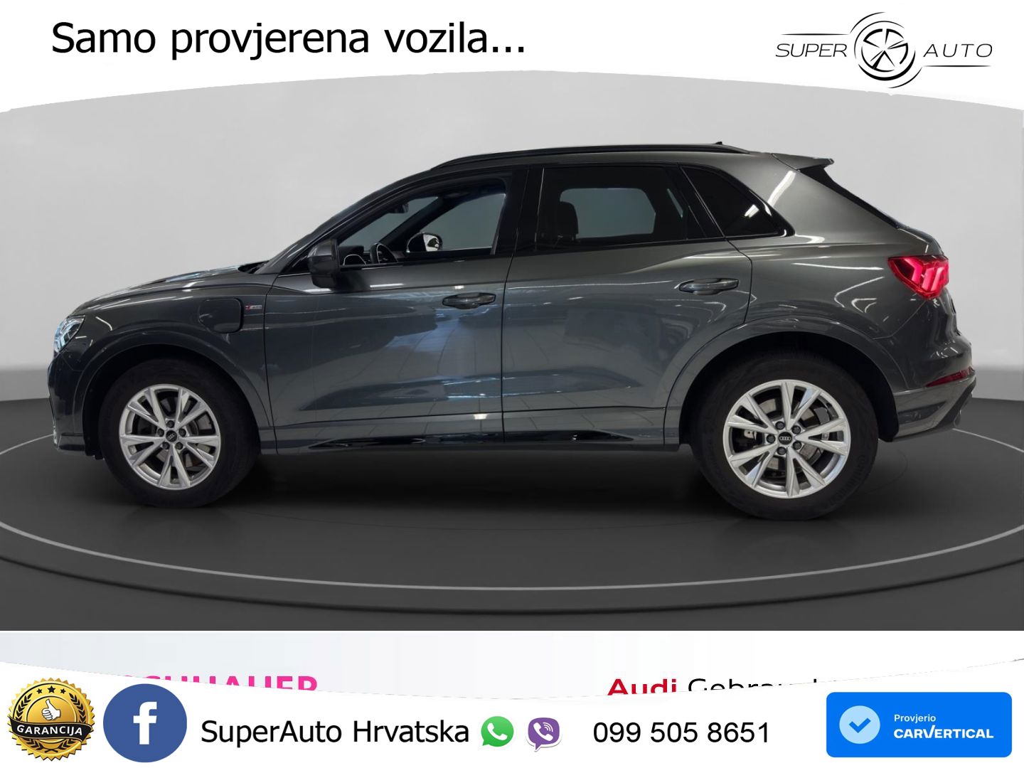 Audi Q3 45 TFSIe (245 KS) S tronic S line LED+GR SJED+ACC