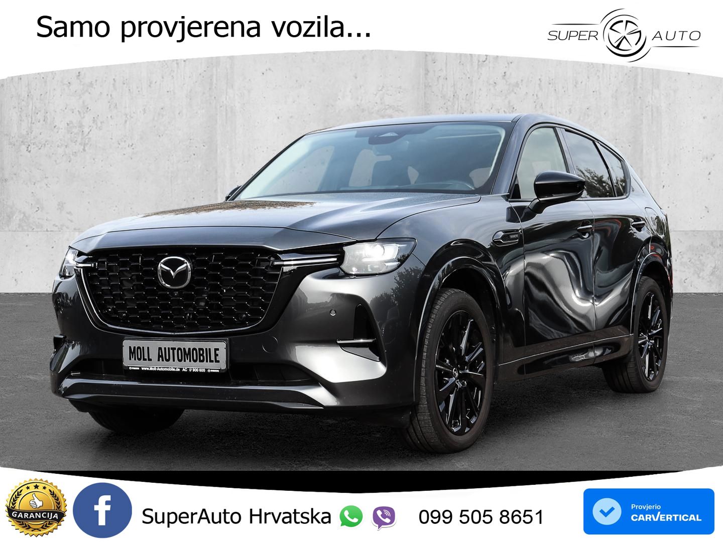 Mazda CX-60 2.5 e-Skyactiv (328 KS) AWD Automatic LED+GR SJED+ACC