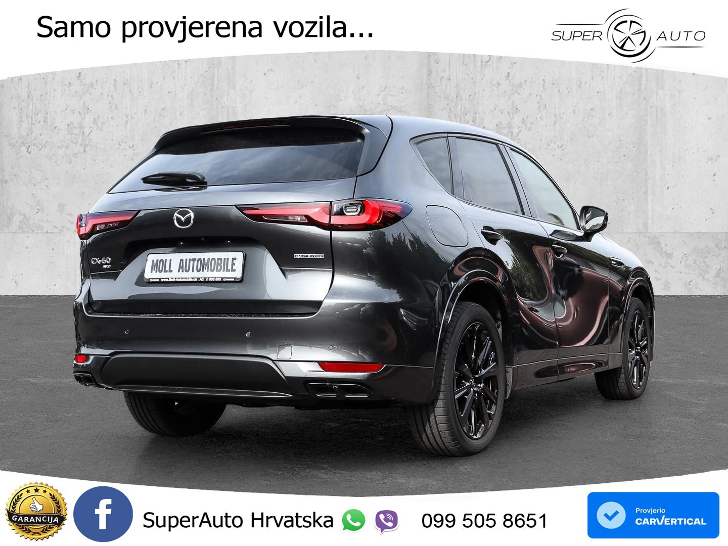 Mazda CX-60 2.5 e-Skyactiv (328 KS) AWD Automatic LED+GR SJED+ACC