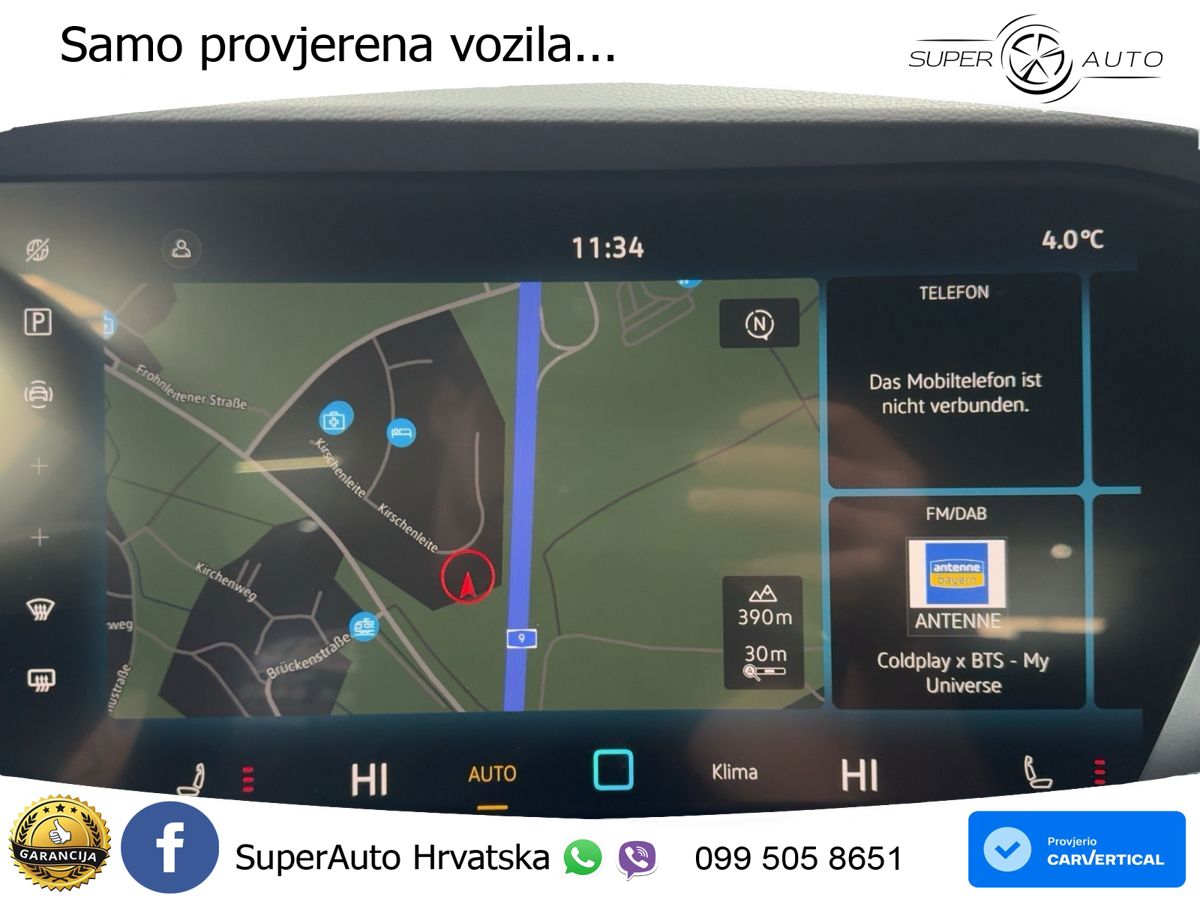 Volkswagen Touareg 3.0 V6 TDI (231 KS) 4MOTION Tiptronic ZRAČNI+ACC+GR SJED+KAM