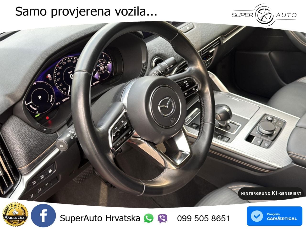 Mazda CX-60 2.5 e-Skyactiv (328 KS) AWD Automatic LED+GR SJED+ACC