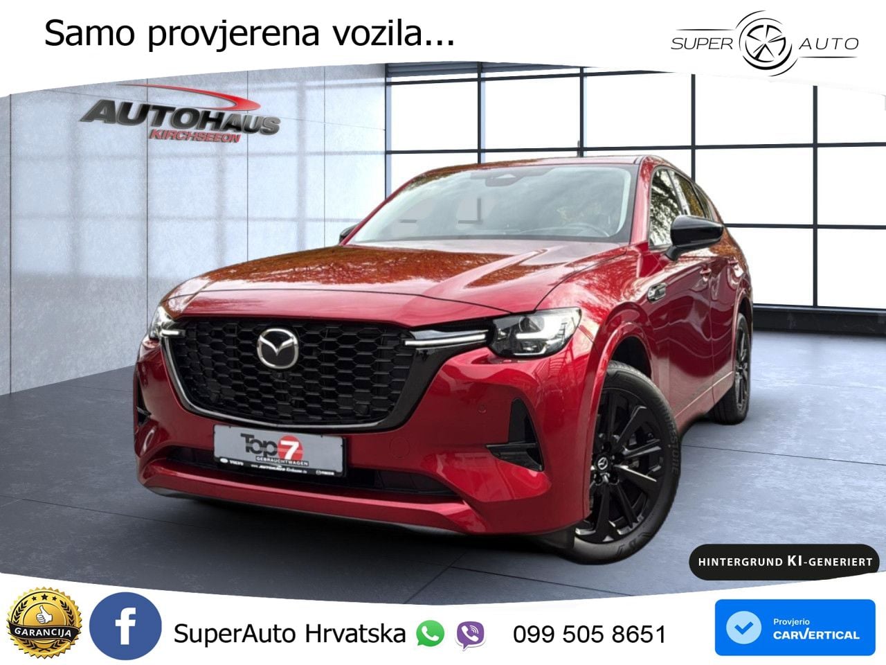 Mazda CX-60 2.5 e-Skyactiv (328 KS) AWD Automatic LED+GR SJED+ACC