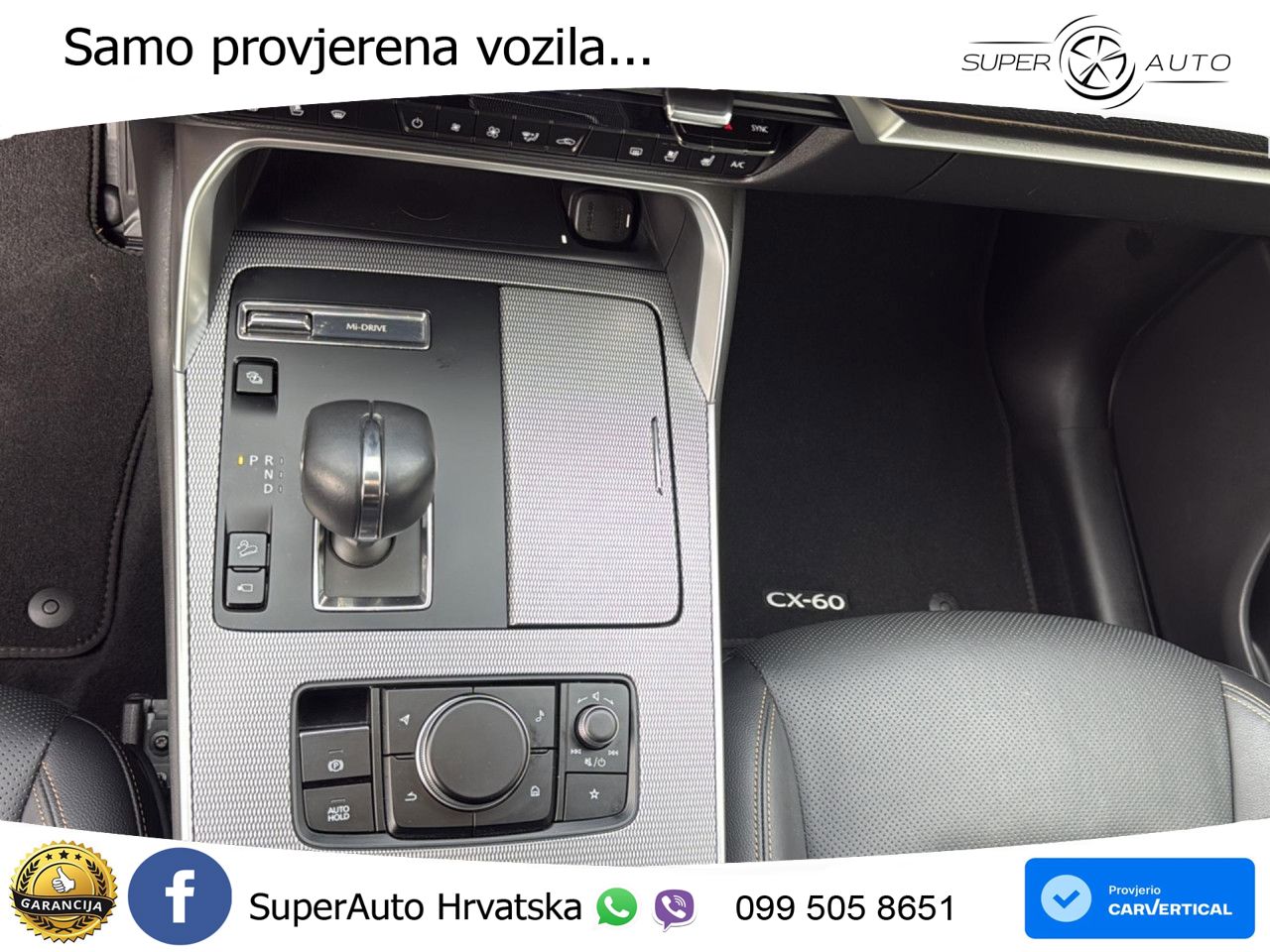 Mazda CX-60 2.5 e-Skyactiv (328 KS) AWD Automatic LED+GR SJED+ACC