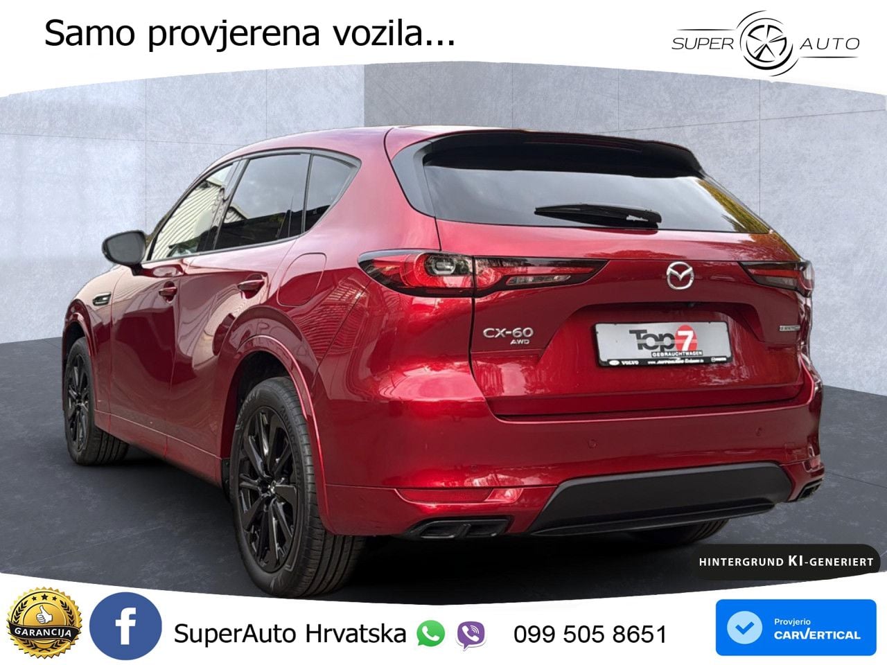 Mazda CX-60 2.5 e-Skyactiv (328 KS) AWD Automatic LED+GR SJED+ACC