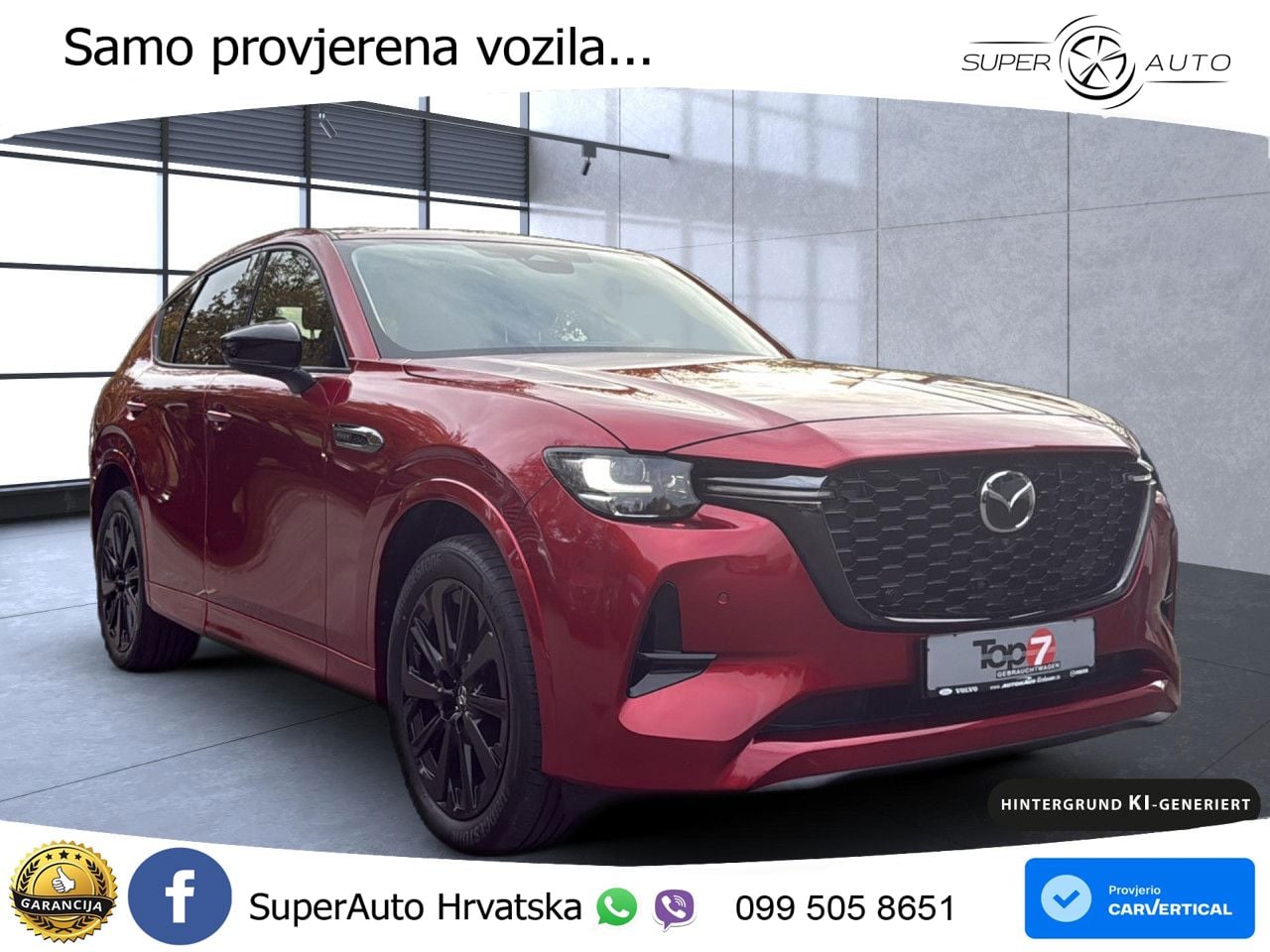 Mazda CX-60 2.5 e-Skyactiv (328 KS) AWD Automatic LED+GR SJED+ACC