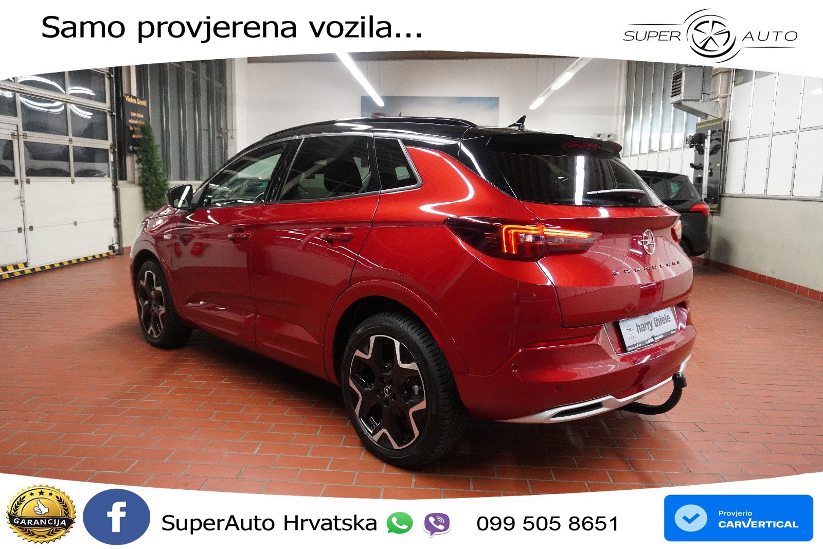 Opel Grandland 1.2i Turbo (130 KS) Automatic Ultimate LED+GR SJED+ACC