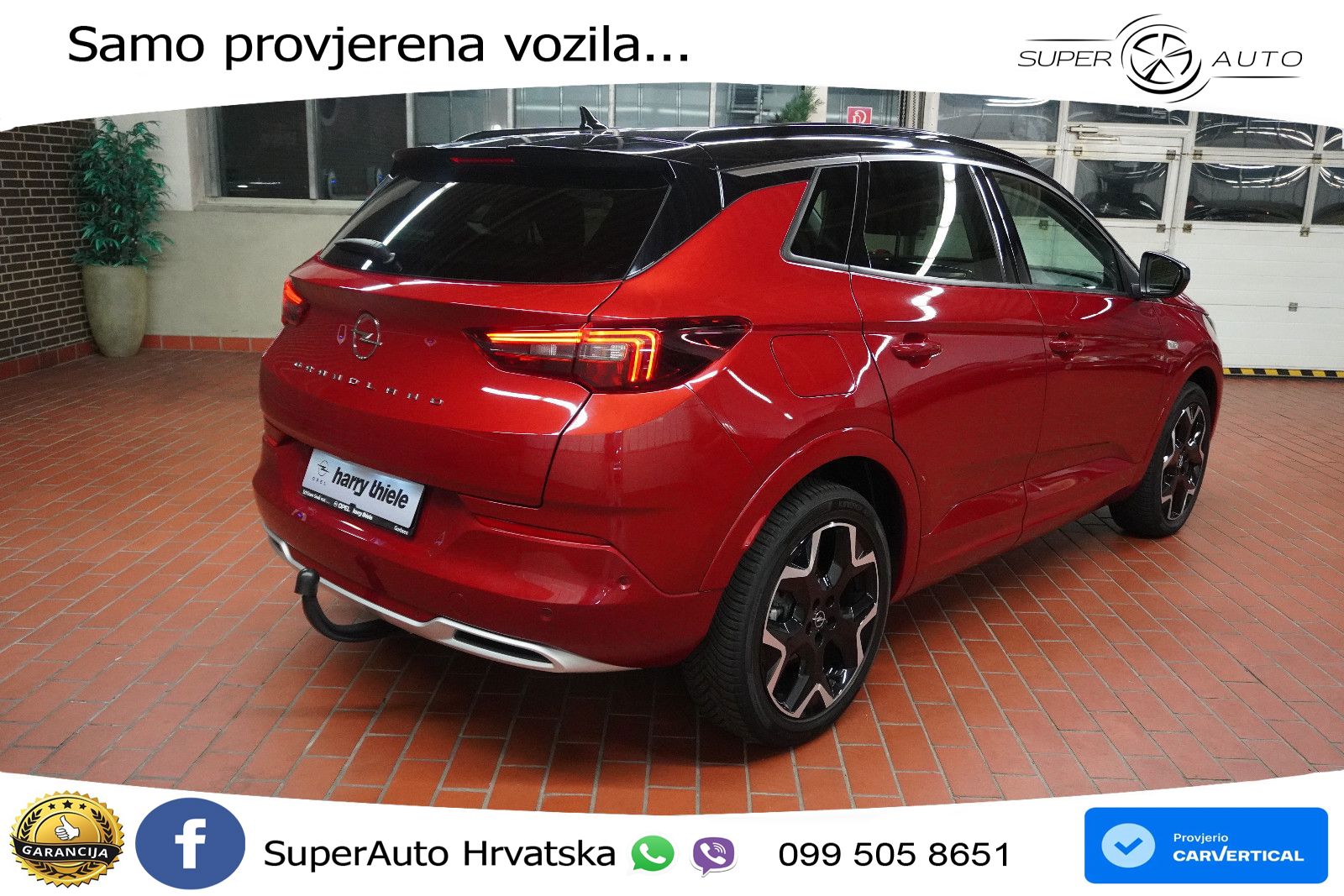 Opel Grandland 1.2i Turbo (130 KS) Automatic Ultimate LED+GR SJED+ACC