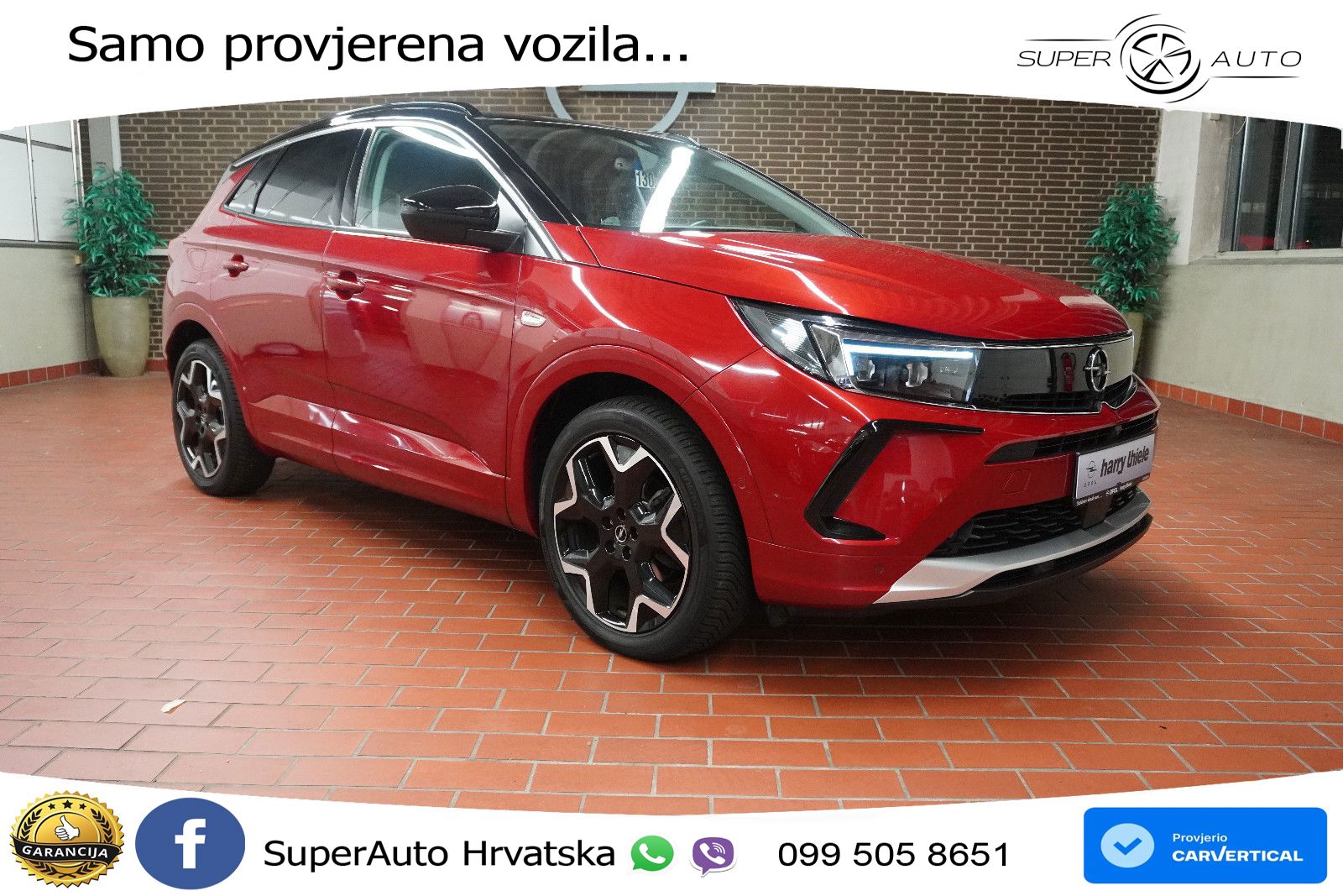 Opel Grandland 1.2i Turbo (130 KS) Automatic Ultimate LED+GR SJED+ACC