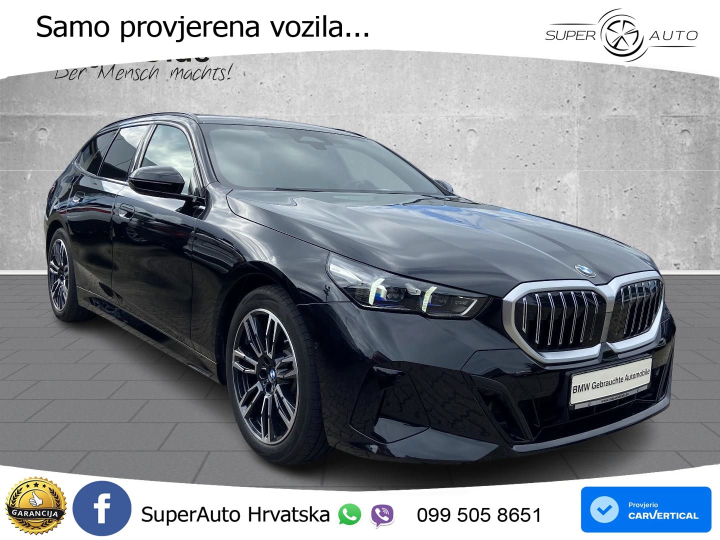 BMW 520i Touring (208 KS) Steptronic M Sport LED+GR SJED+ACC