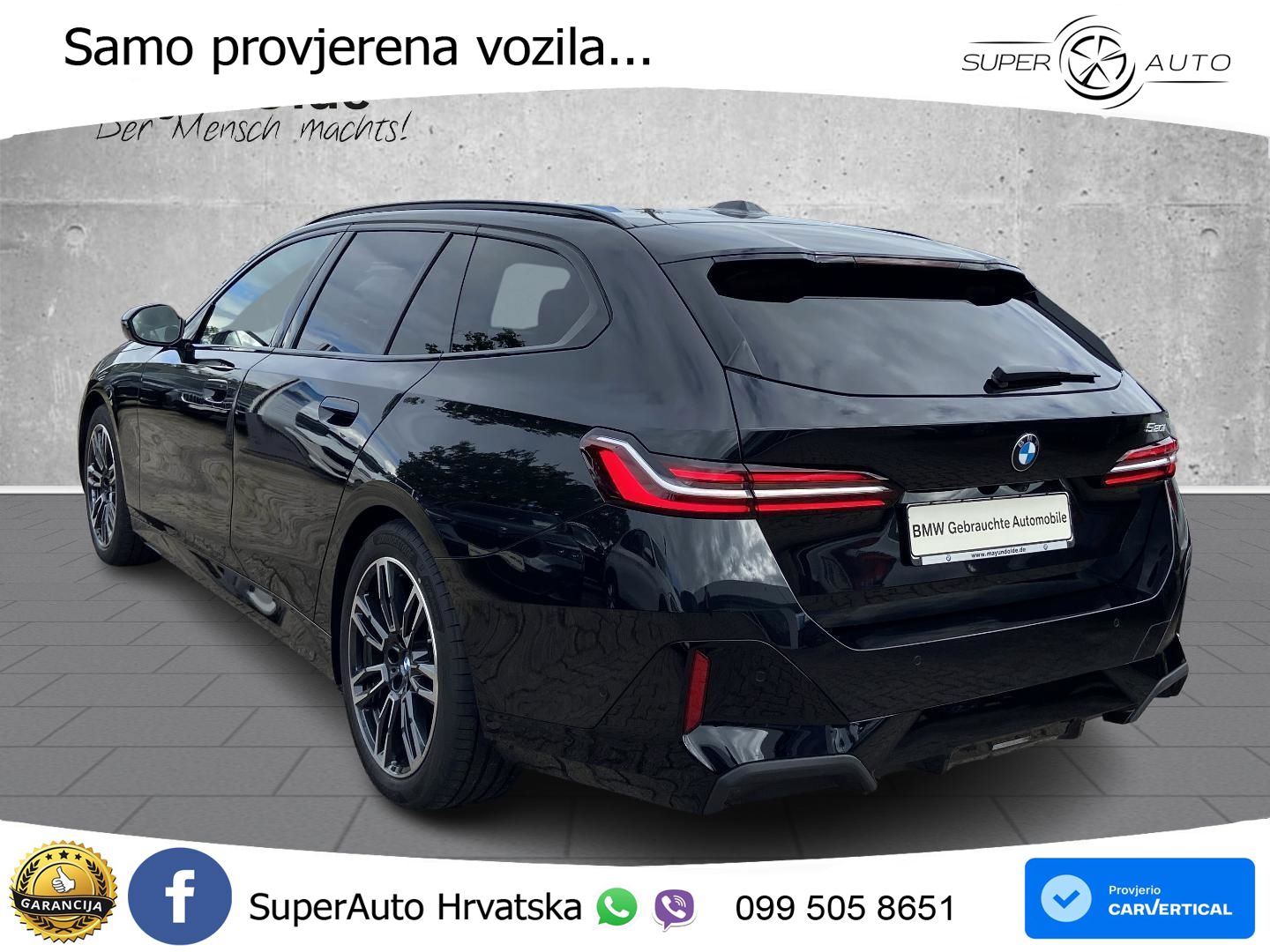 BMW 520i Touring (208 KS) Steptronic M Sport LED+GR SJED+ACC