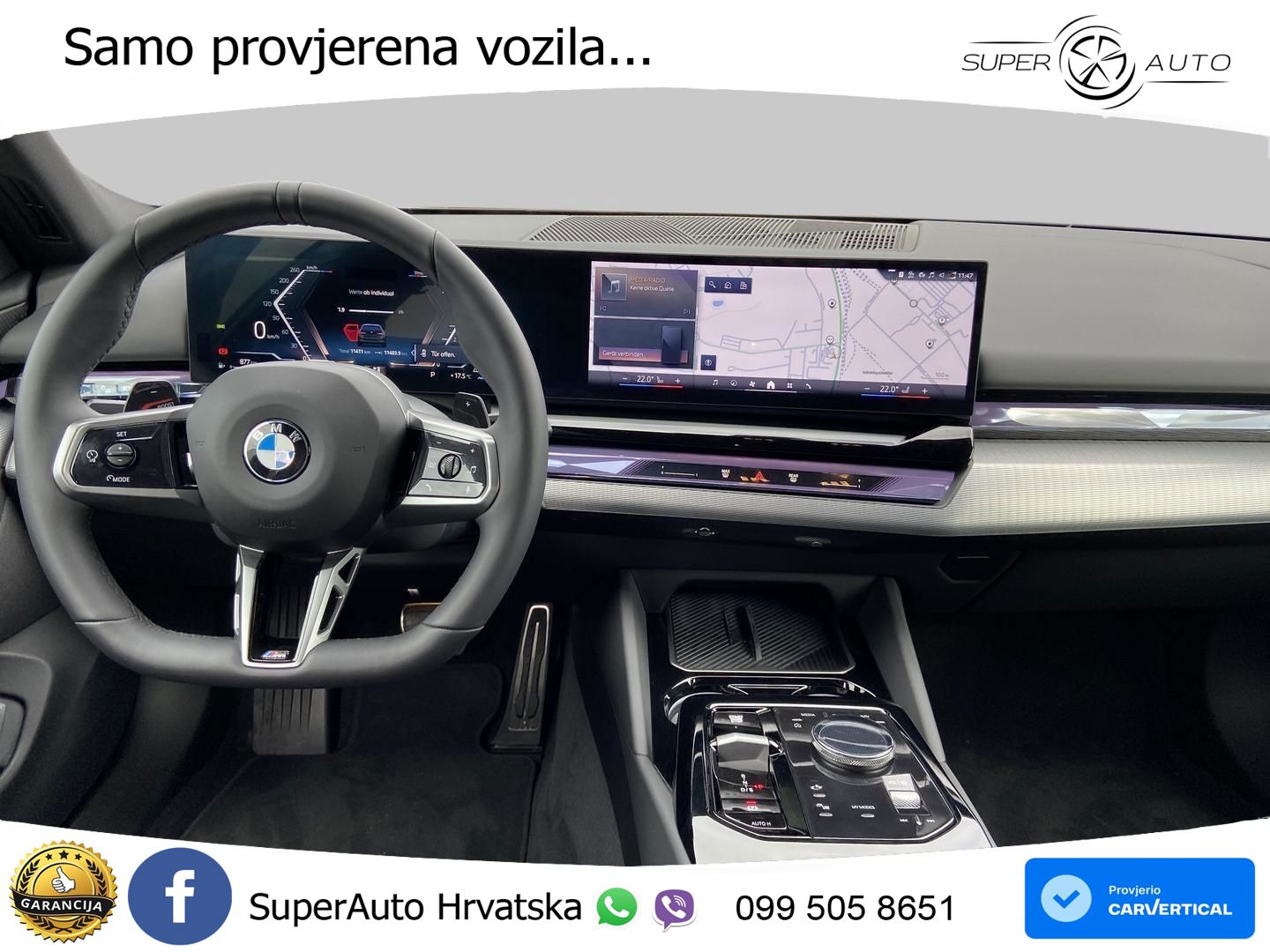 BMW 520i Touring (208 KS) Steptronic M Sport LED+GR SJED+ACC