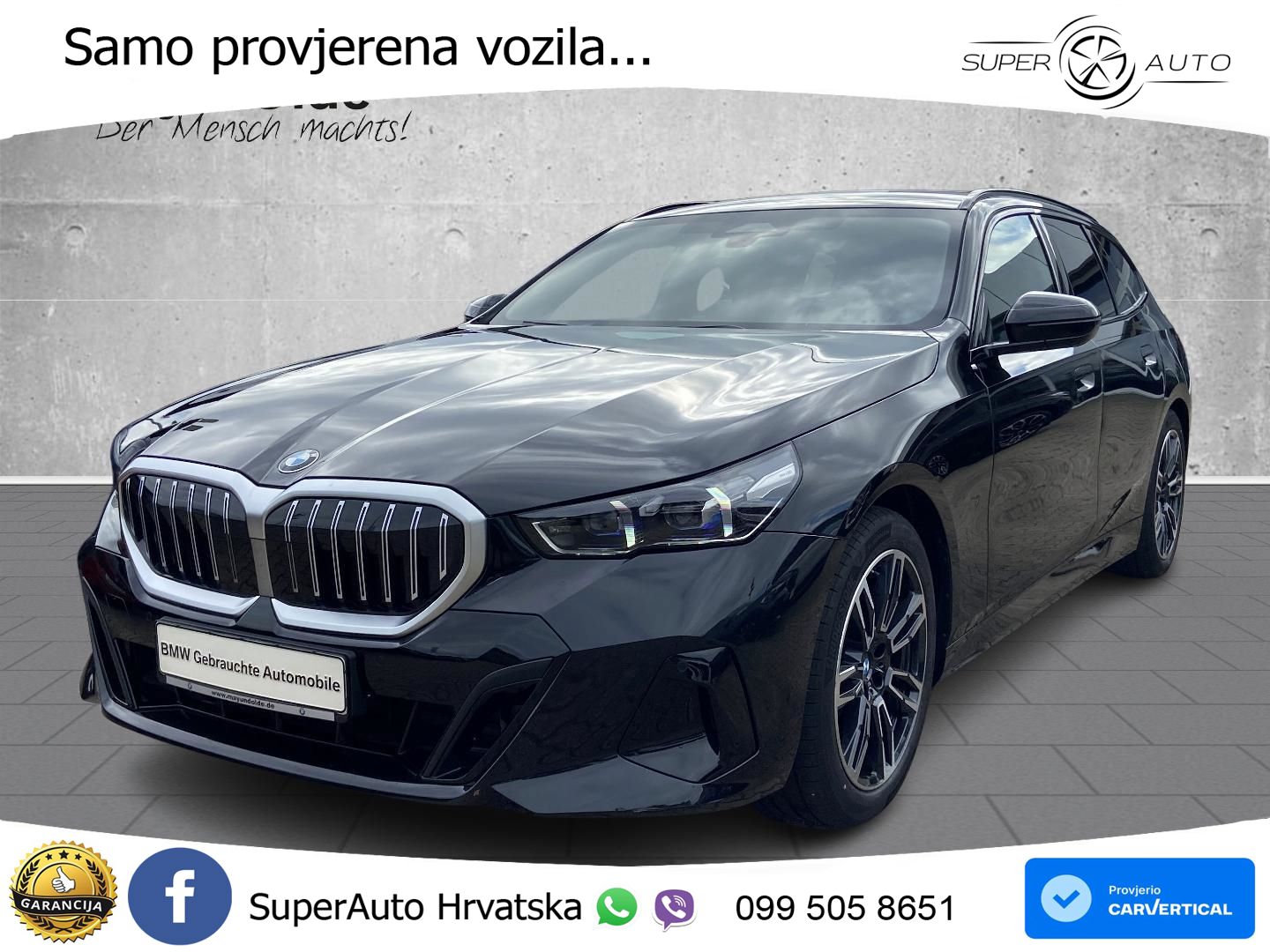 BMW 520i Touring (208 KS) Steptronic M Sport LED+GR SJED+ACC
