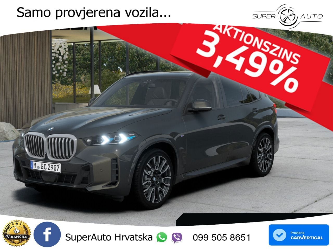 BMW X5 30d (298 KS) xDrive Steptronic M Sport ACC+HEAD+4xGR SJED+360+PANO