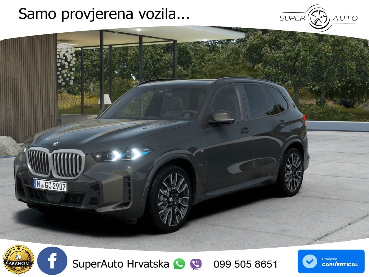 BMW X5 30d (298 KS) xDrive Steptronic M Sport ACC+HEAD+4xGR SJED+360+PANO