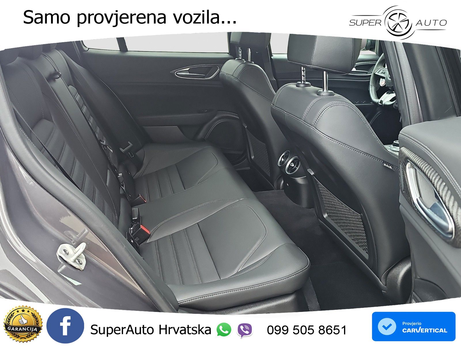 Alfa Romeo Giulia Quadrifoglio 2.9 V6 Bi-Turbo (520 KS) Automatic LED+GR SJED+ACC