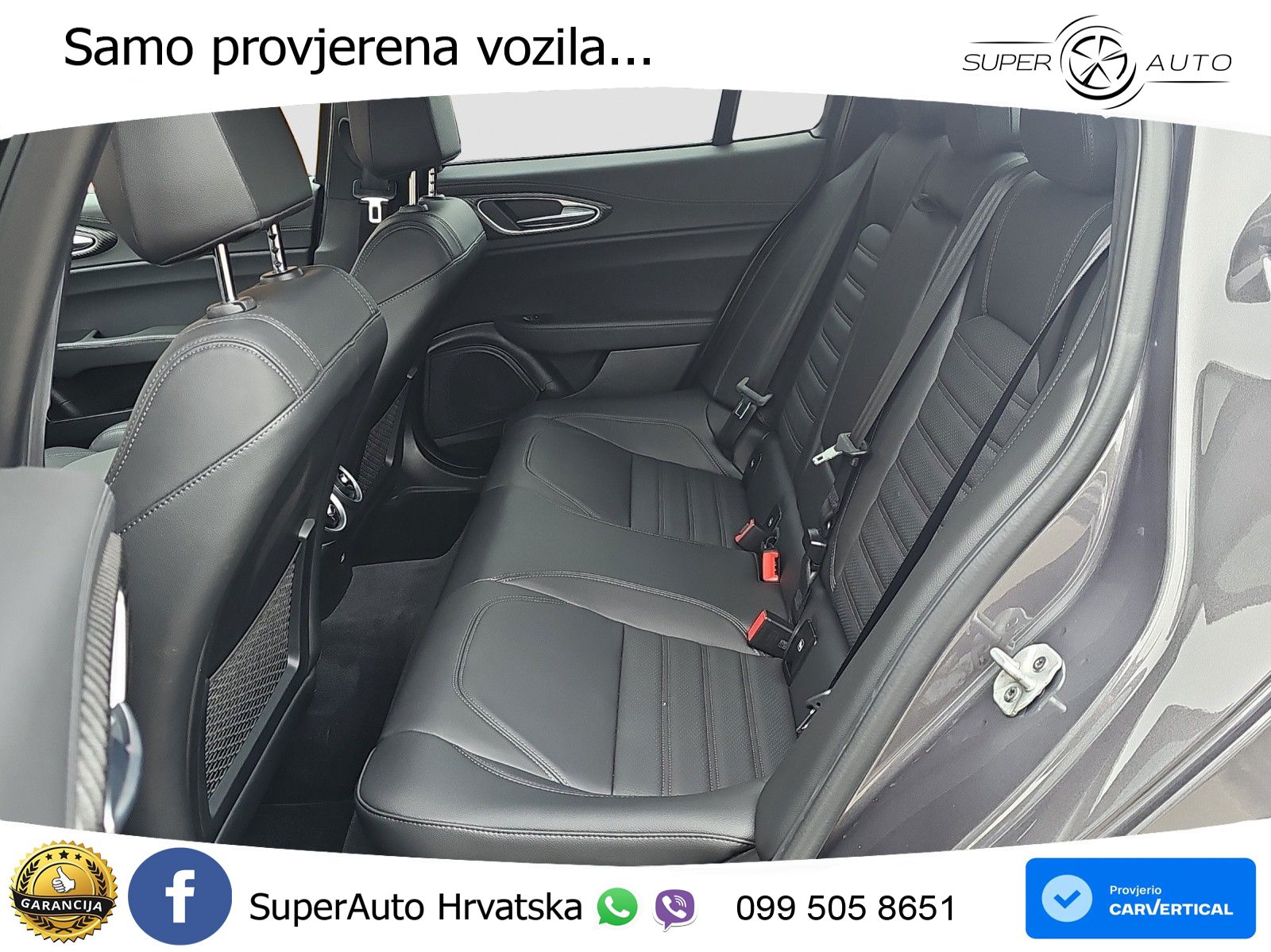 Alfa Romeo Giulia Quadrifoglio 2.9 V6 Bi-Turbo (520 KS) Automatic LED+GR SJED+ACC