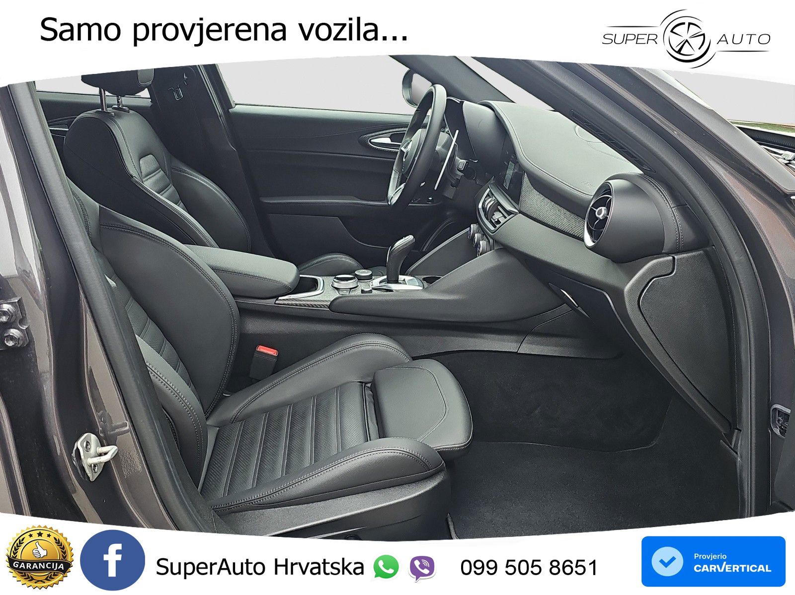 Alfa Romeo Giulia Quadrifoglio 2.9 V6 Bi-Turbo (520 KS) Automatic LED+GR SJED+ACC