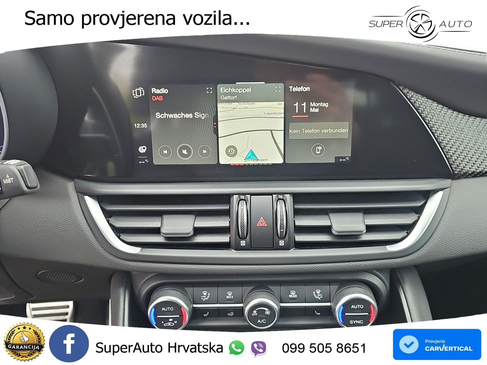 Alfa Romeo Giulia Quadrifoglio 2.9 V6 Bi-Turbo (520 KS) Automatic LED+GR SJED+ACC