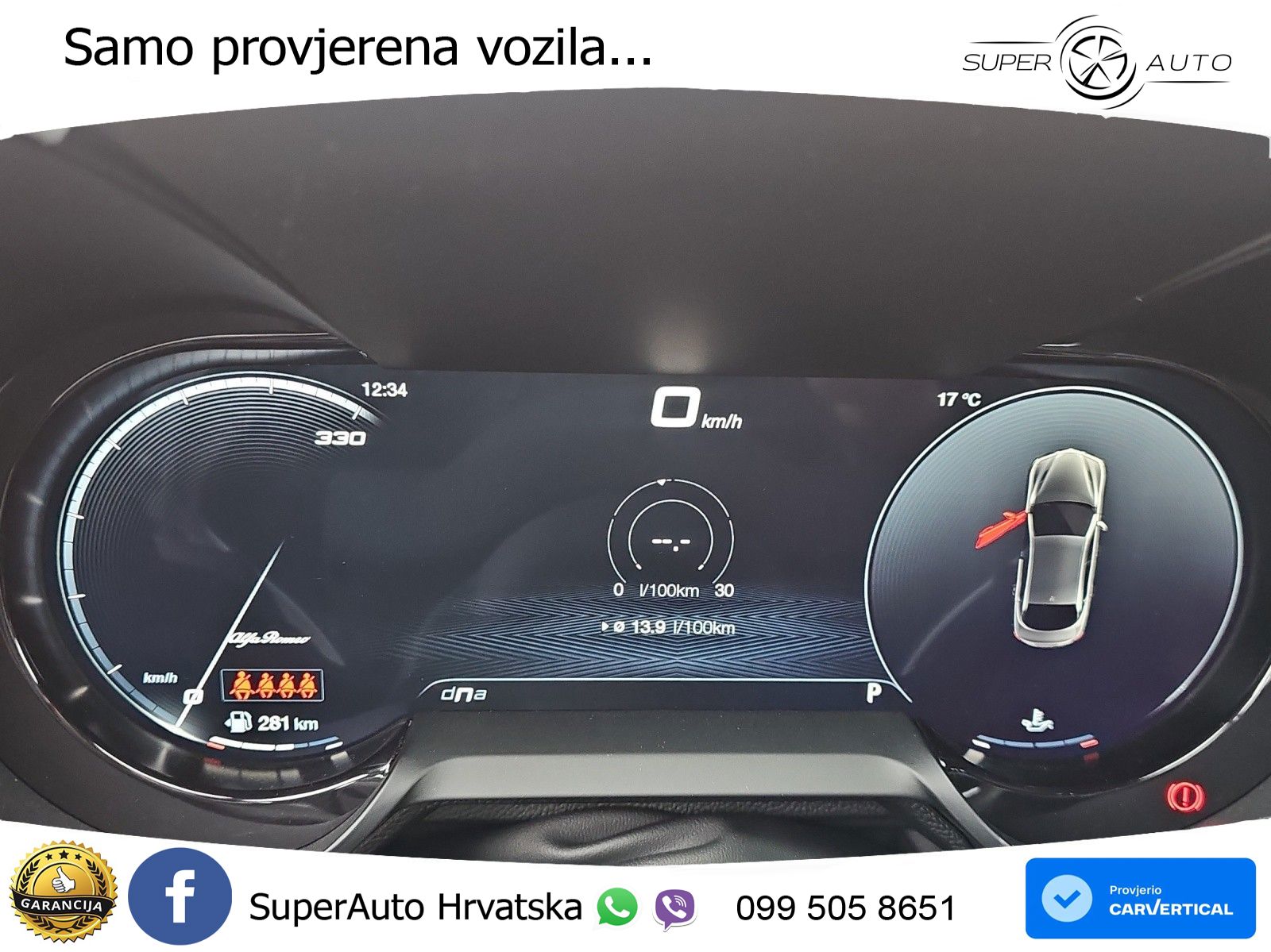 Alfa Romeo Giulia Quadrifoglio 2.9 V6 Bi-Turbo (520 KS) Automatic LED+GR SJED+ACC