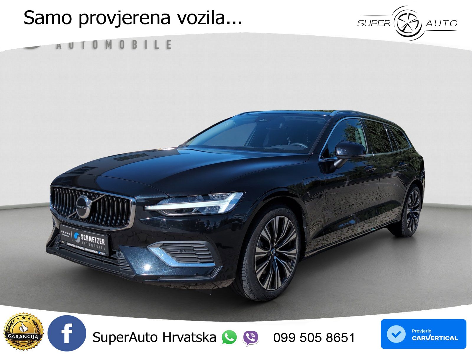 Volvo V60 2.0 T8 AWD Geartronic LED+GR SJED+ACC