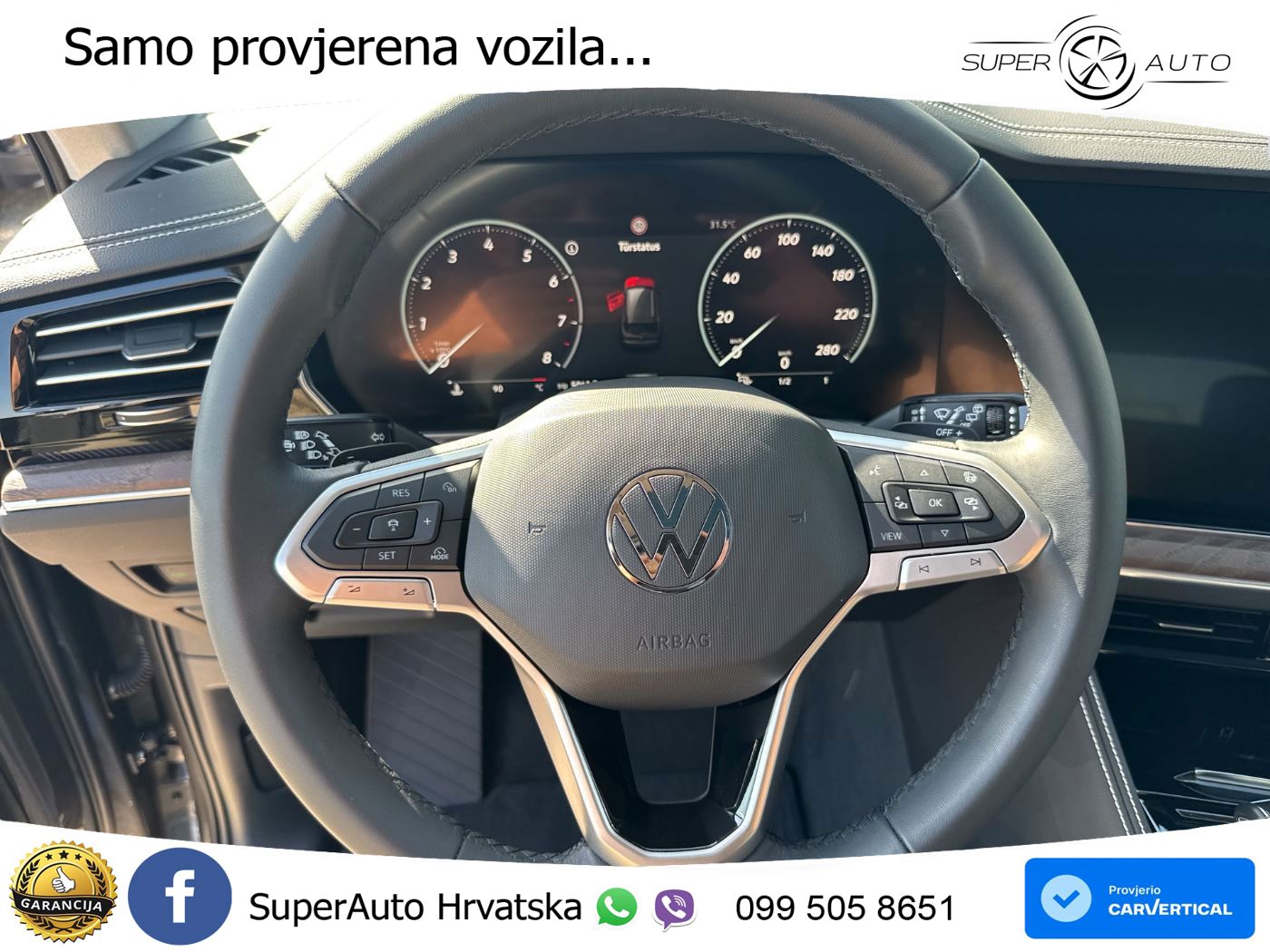 Volkswagen Touareg 3.0 V6 TFSI (340 KS) 4MOTION Tiptronic LED+GR SJED+ACC