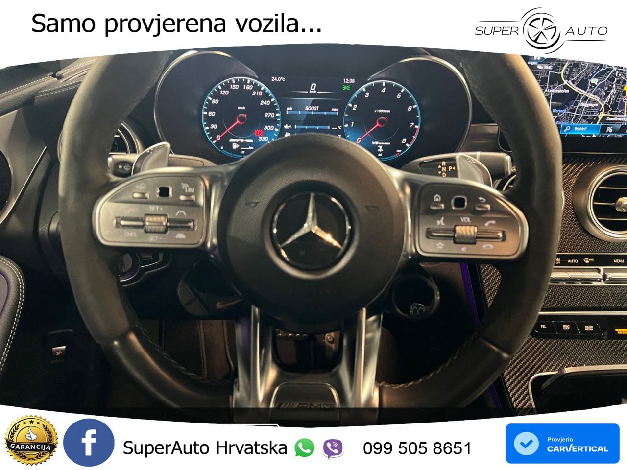 Mercedes GLC Coupe AMG 63 S V8 (510 KS) 4MATIC+ MCT LED+GR SJED+ACC