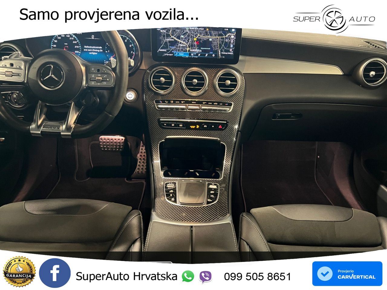 Mercedes GLC Coupe AMG 63 S V8 (510 KS) 4MATIC+ MCT LED+GR SJED+ACC