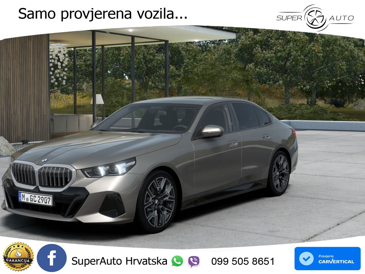 BMW 520i (208 KS) Steptronic M Sport LED+GR SJED+ACC