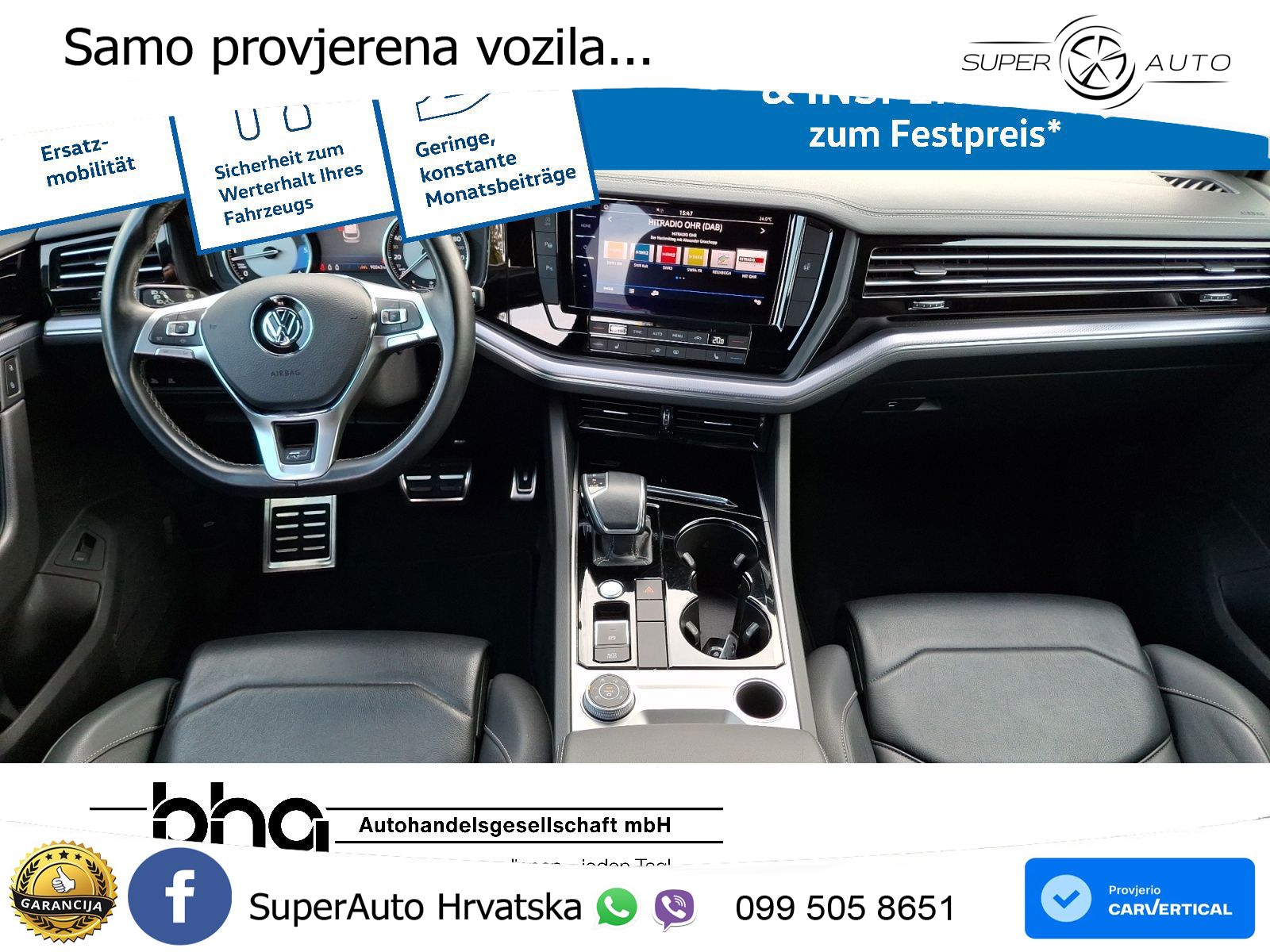 Volkswagen Touareg 3.0 V6 TDI (286 KS) 4MOTION Tiptronic R-Line LED+GR SJED+ACC
