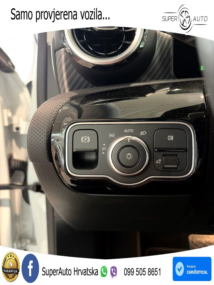 Mercedes-Benz A 180 7G-DCT LED+GR SJED+ACC