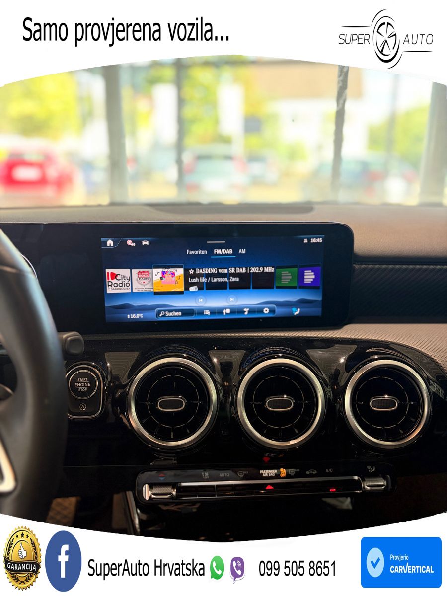 Mercedes-Benz A 180 7G-DCT LED+GR SJED+ACC