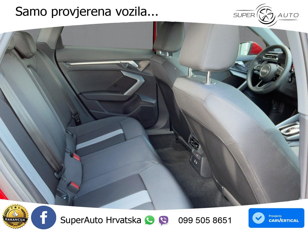 Audi A3 Sportback 40 TFSI e (204 KS) Plug-in Hybrid S tronic advanced LED+GR SJED+ACC