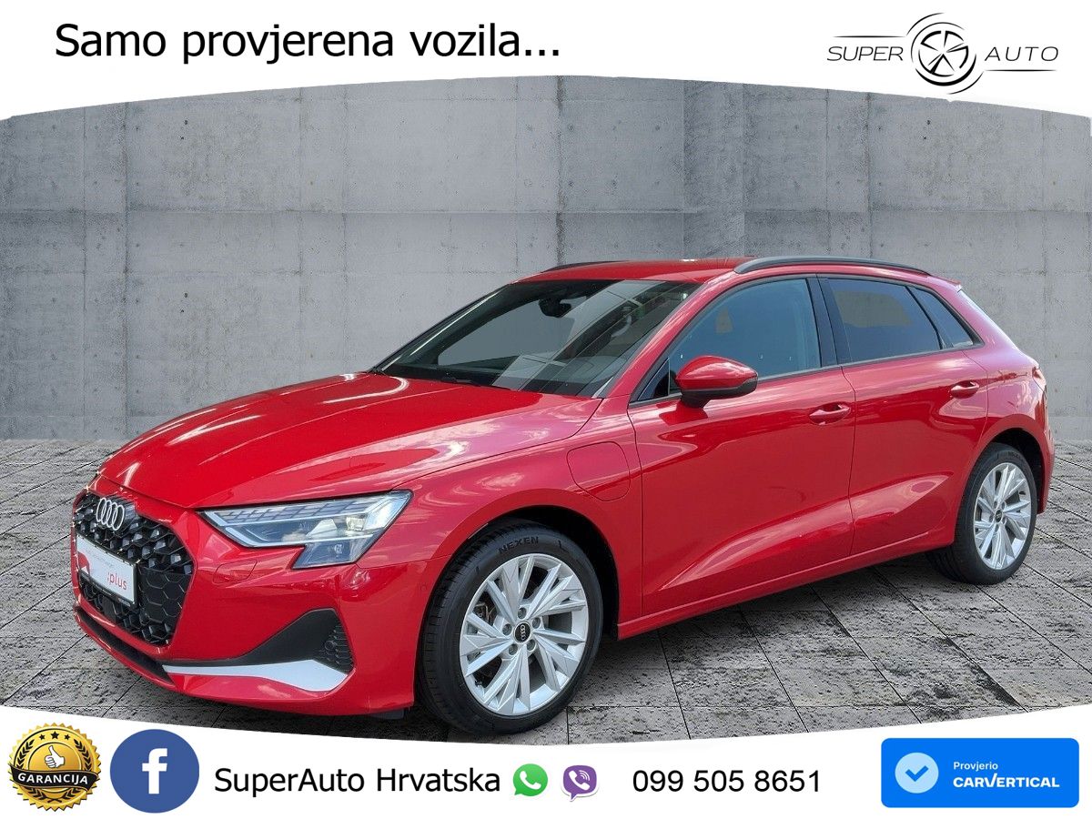 Audi A3 Sportback 40 TFSI e (204 KS) Plug-in Hybrid S tronic advanced LED+GR SJED+ACC