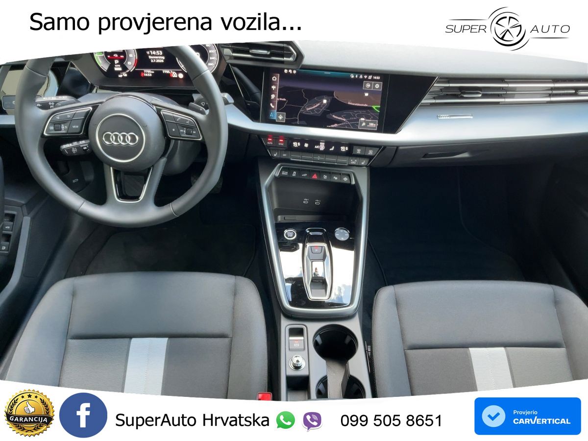 Audi A3 Sportback 40 TFSI e (204 KS) Plug-in Hybrid S tronic advanced LED+GR SJED+ACC