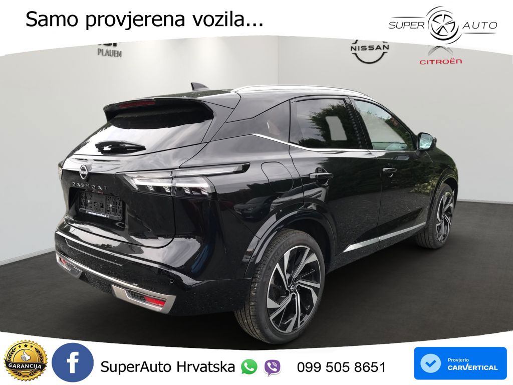 Nissan Qashqai 1.3 DIG-T (158 KS) Xtronic Tekna LED+GR SJED+ACC
