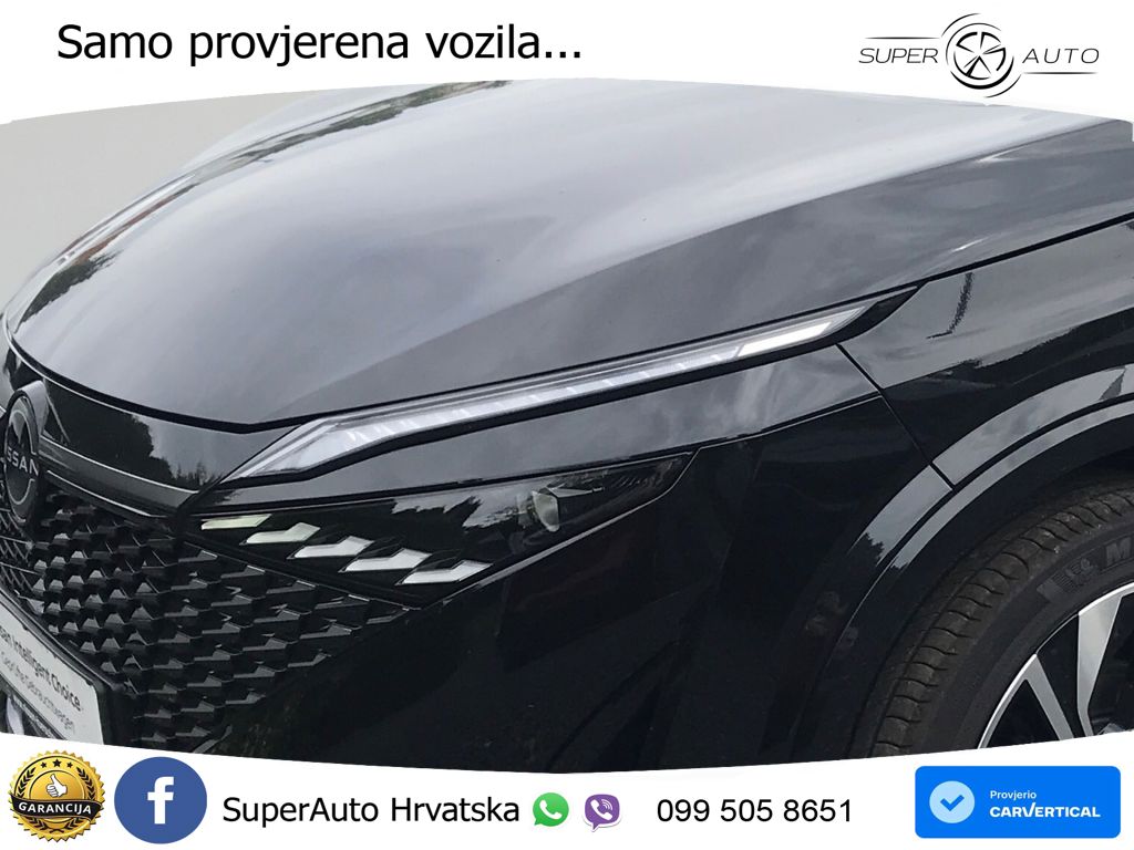 Nissan Qashqai 1.3 DIG-T (158 KS) Xtronic Tekna LED+GR SJED+ACC