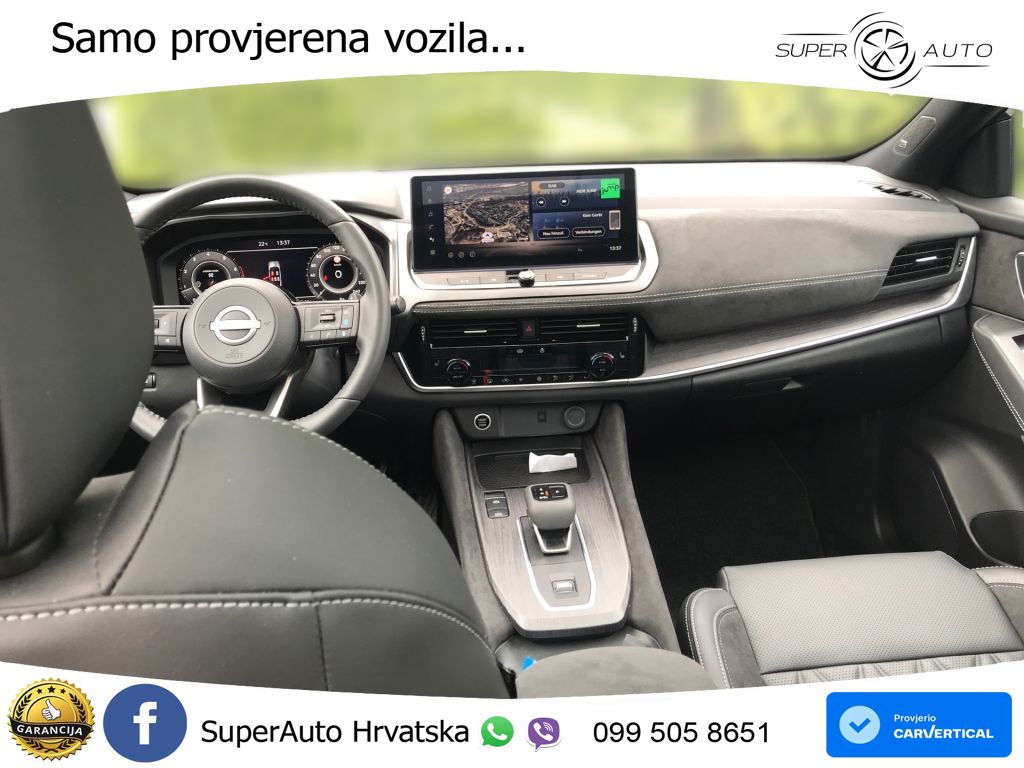 Nissan Qashqai 1.3 DIG-T (158 KS) Xtronic Tekna LED+GR SJED+ACC