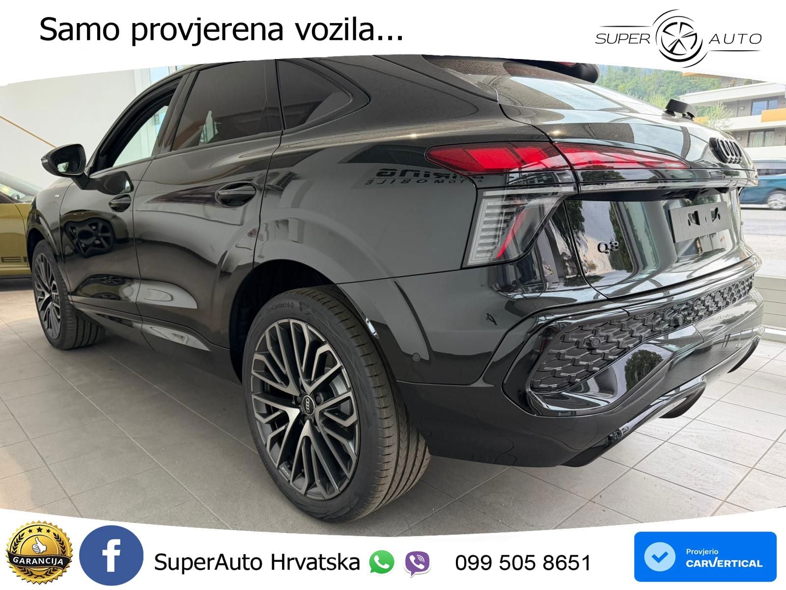 Audi Q3 Sportback 2.0 TDI (193 KS) quattro S tronic ACC+HEAD+GR SJED+360+PANO