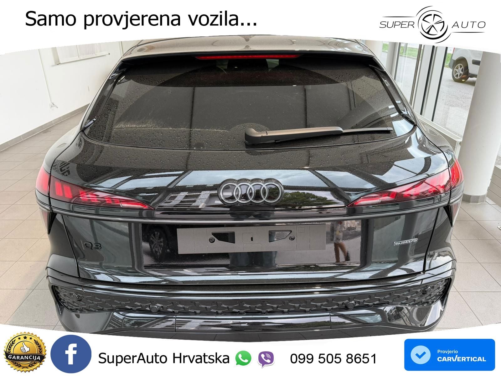 Audi Q3 Sportback 2.0 TDI (193 KS) quattro S tronic ACC+HEAD+GR SJED+360+PANO