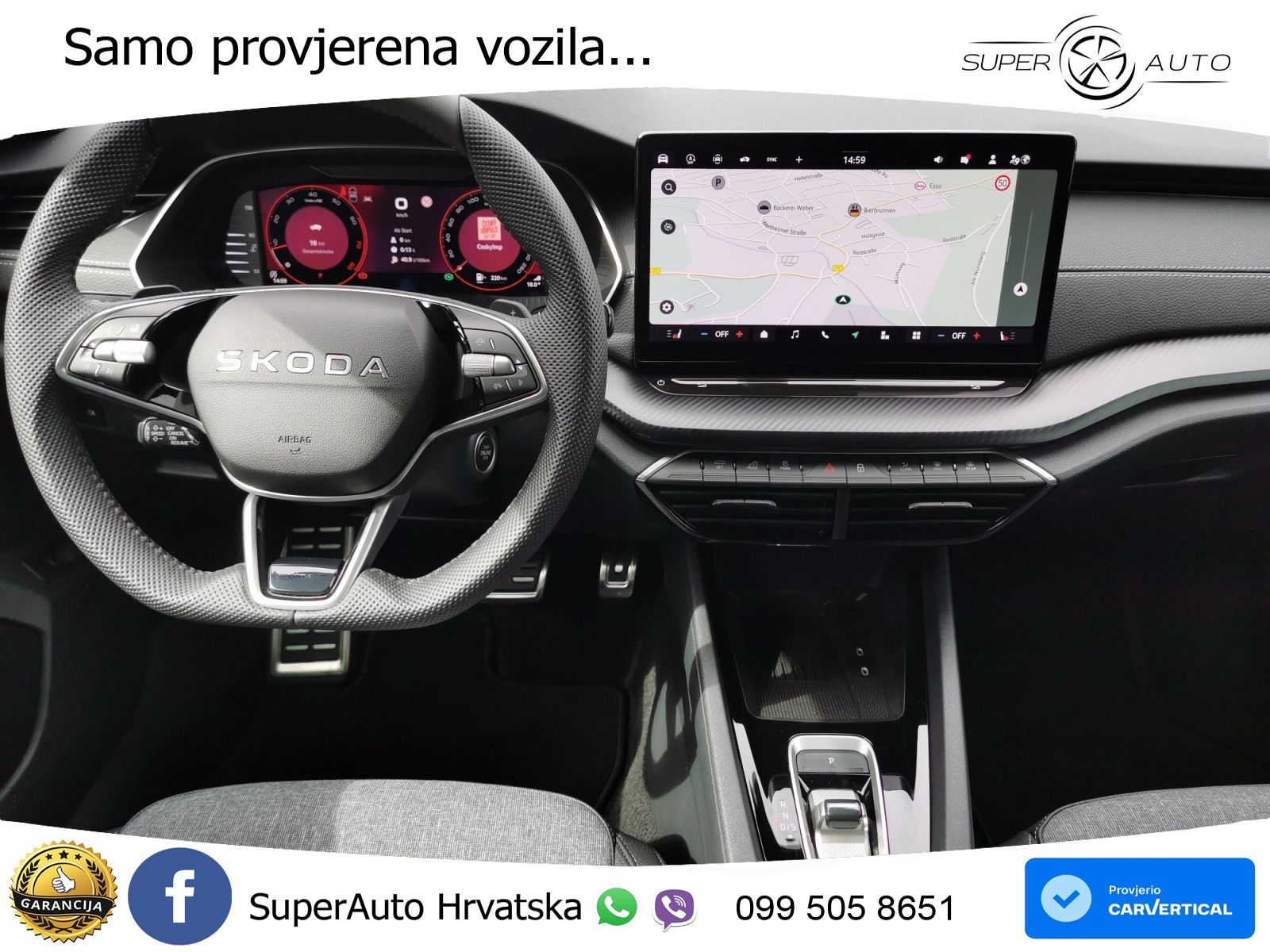 Škoda Octavia Combi 2.0 TSI (204 KS) 4x4 DSG SportLine LED+GR SJED+ACC