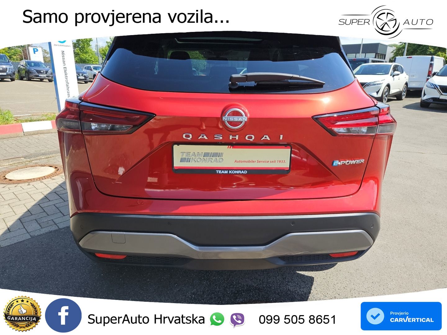 Nissan Qashqai e-POWER 1.5 VC-T (190 KS) Automatic N-Connecta LED+GR SJED+ACC