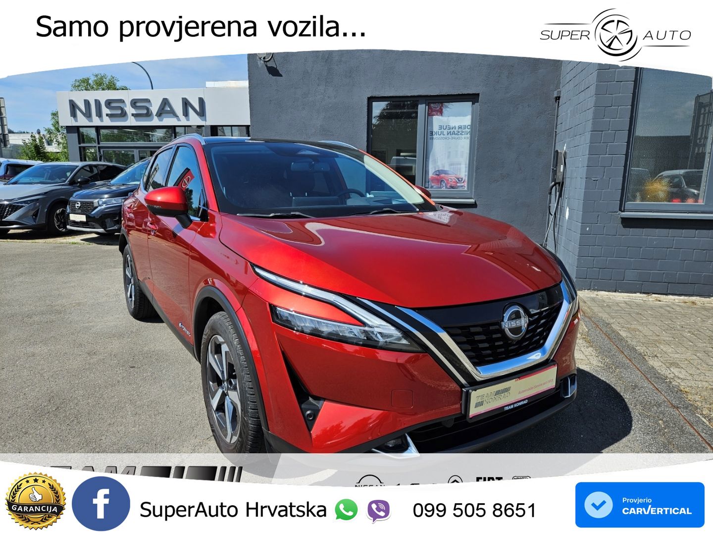 Nissan Qashqai e-POWER 1.5 VC-T (190 KS) Automatic N-Connecta LED+GR SJED+ACC