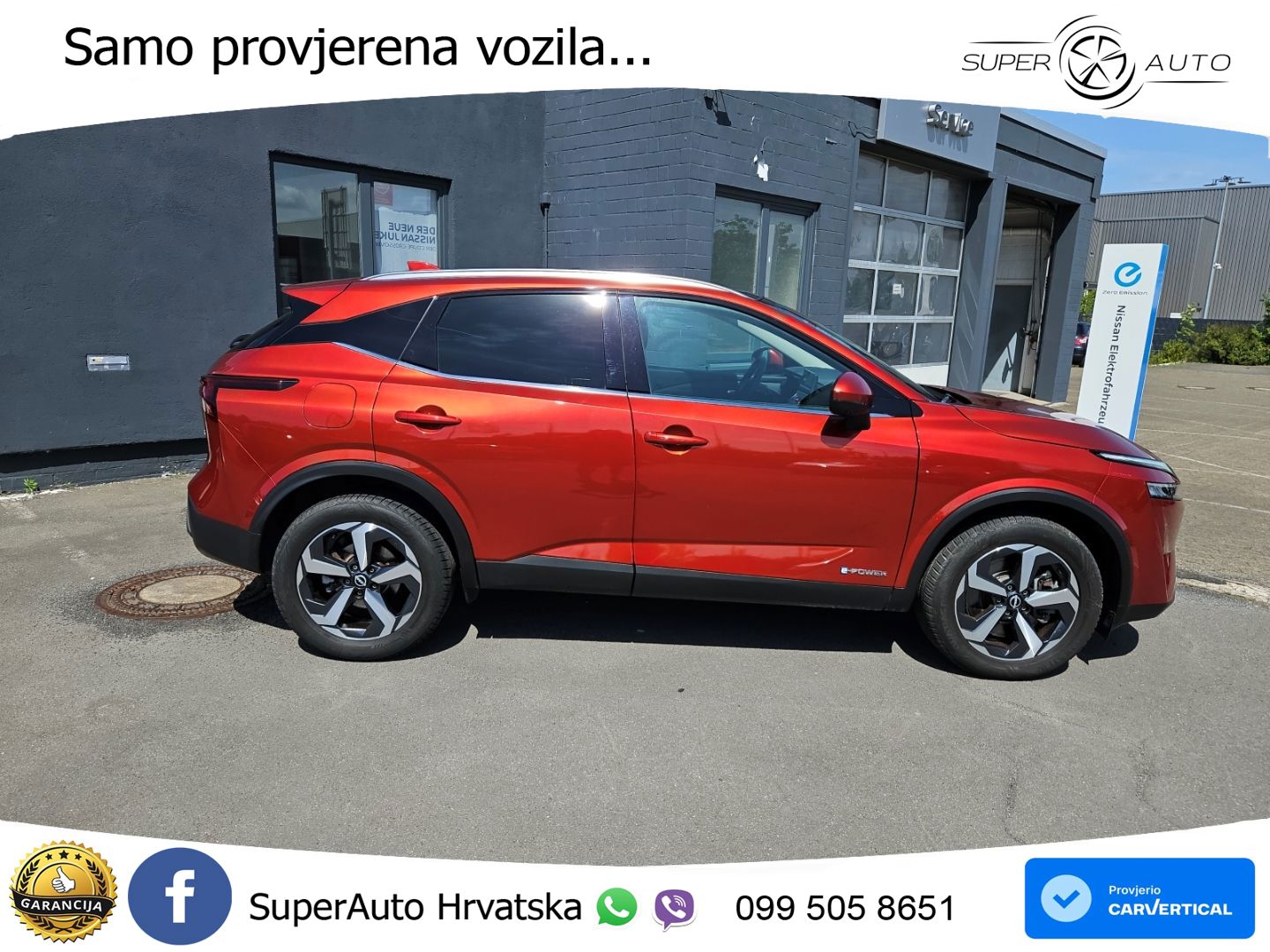 Nissan Qashqai e-POWER 1.5 VC-T (190 KS) Automatic N-Connecta LED+GR SJED+ACC