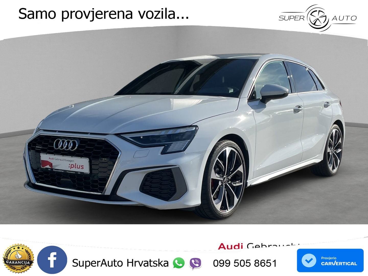 Audi A3 40 TDI (200 KS) quattro S tronic S line
